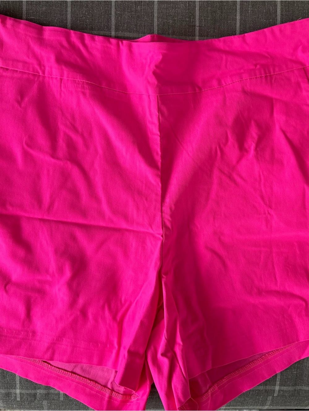 Women's Hot Pink High Waist Shorts
